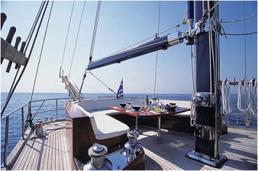 Aft deck